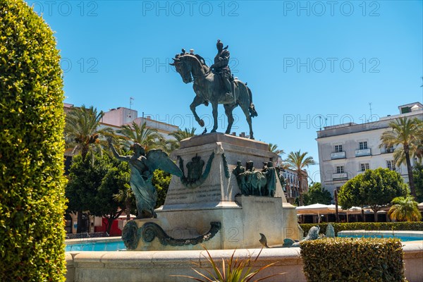 Plaza del Arenal in the town of Jerez de la Frontera in Cadiz