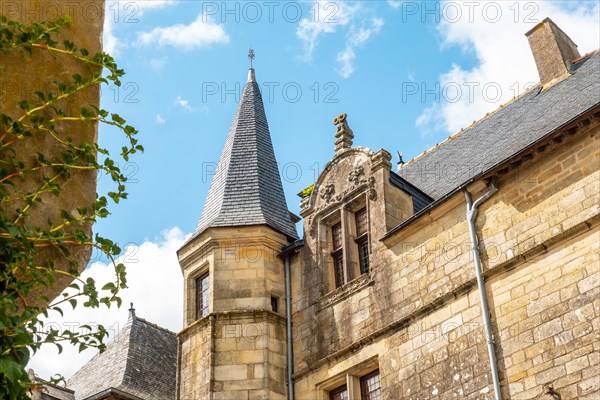 Church of the medieval village of Rochefort-en-Terre