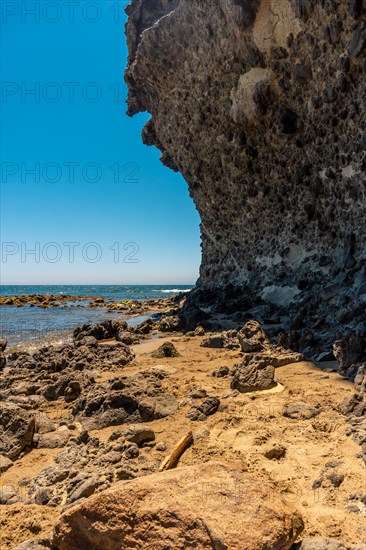 Monsul beach in Cabo de Gata Natural Park