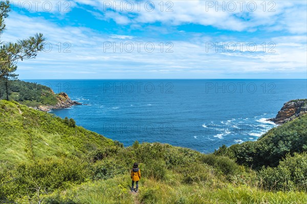 Monte Ulia in the city of San Sebastian