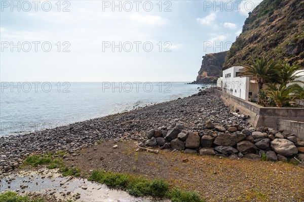 Praia da Calheta in summer