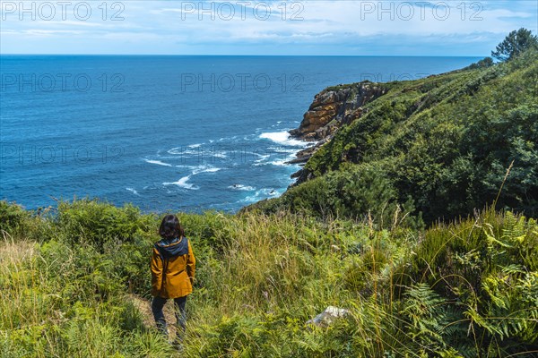 Monte Ulia in the city of San Sebastian