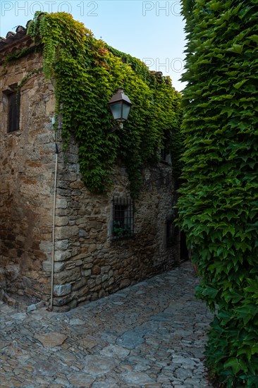 Old houses of Peratallada medieval town