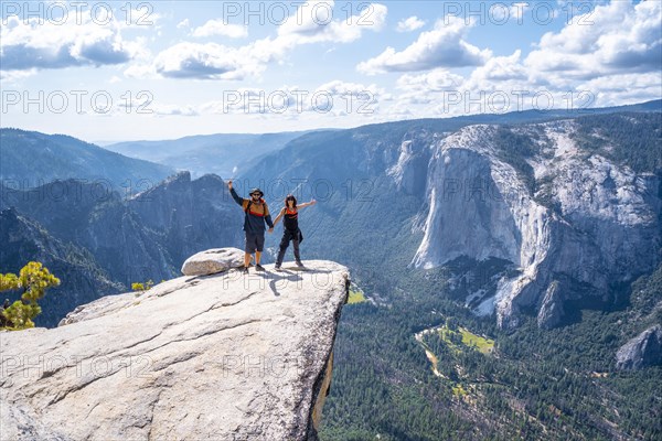 Finished the Taft point trekking in Yosemite National Park. United States