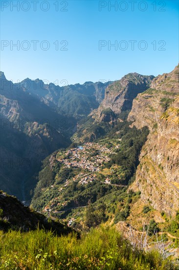 View of Curral das Freiras from the Eira do Serrado viewpoint