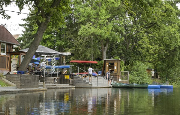 Boathouse at the Leineweber