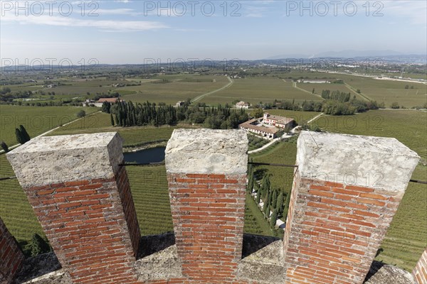 View from the tower San Martino della Battaglia on the former battlefield