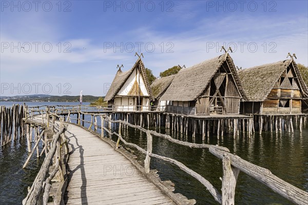 Lake Dwelling Museum Unteruhldingen on Lake Constance