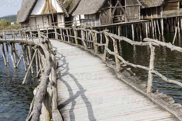 Lake Dwelling Museum Unteruhldingen on Lake Constance