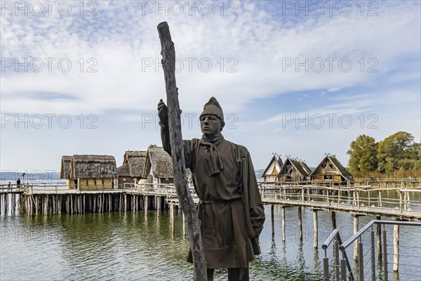 Lake Dwelling Museum Unteruhldingen on Lake Constance