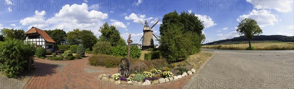 Windmill Eilhausen is part of the Westphalian Mill Road and is located in Luebbecke