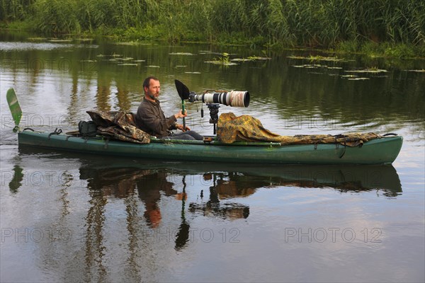 Nature park photographer at work