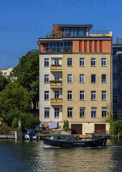 Residential building on the waterfront