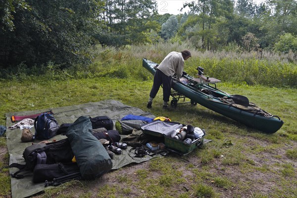 Kayak tour in Mecklenburg