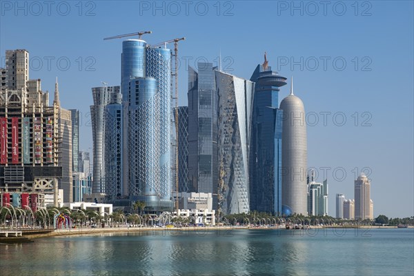 West Bay skyscrapers