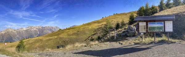 Col Blegier on the Assietta ridge road