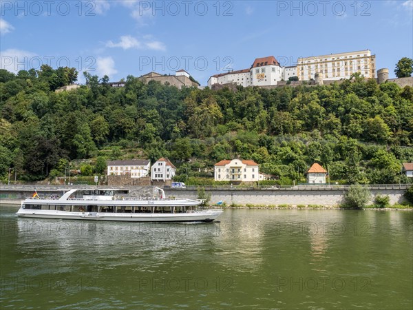 Excursion boat on the Danube