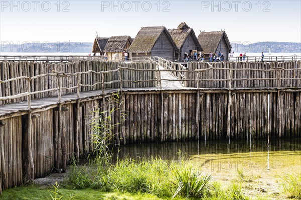 Lake Dwelling Museum Unteruhldingen on Lake Constance