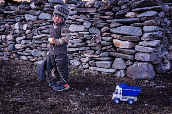 Boy from the Changpa nomads