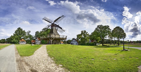 The Kolthoff mill is part of the Westphalian Mill Road and is located in Levern