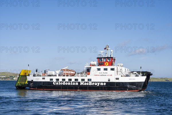 The ferry MV Loch Buie of the shipping company Caledonian MacBrayne