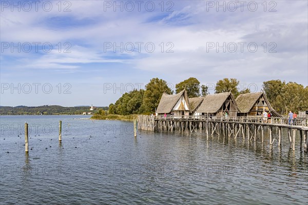 Lake Dwelling Museum Unteruhldingen on Lake Constance