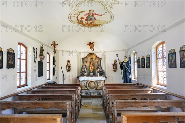 Old chapel in the Swabian Open Air Museum