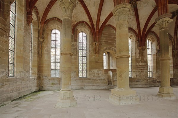 Men's refectory of the former Cistercian abbey