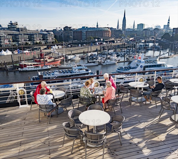 Tea Time on the Lido Deck of the cruise ship Vasco da Gama