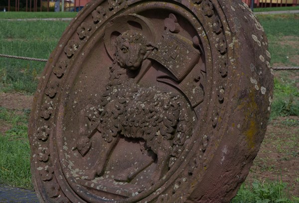 The Lamb of God adorned the Church of Reconciliation blown up by the GDR to extend the border fortifications