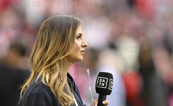 DAZN sports presenter Laura Wontorra