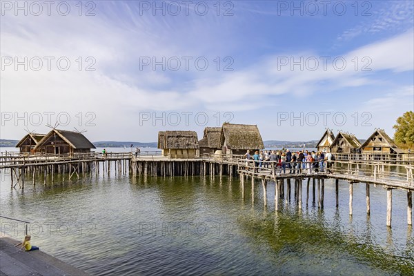 Lake Dwelling Museum Unteruhldingen on Lake Constance