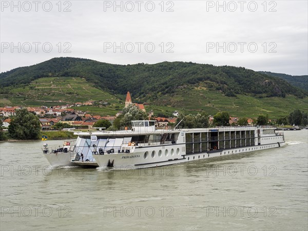 River cruise ship on the Danube