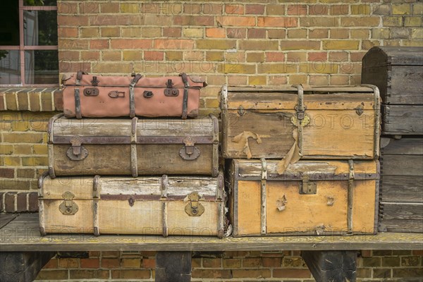 Old suitcases