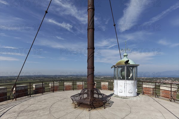 Viewing platform on the San Martino della Battaglia tower