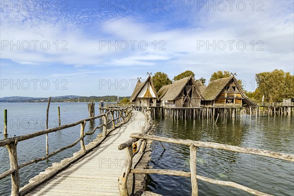 Lake Dwelling Museum Unteruhldingen on Lake Constance