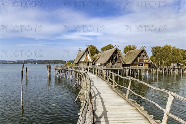 Lake Dwelling Museum Unteruhldingen on Lake Constance