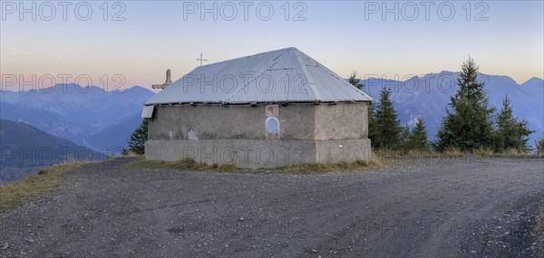 Mountain Chapel at Sunrise