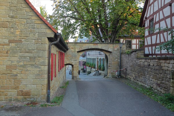 Gatekeeper's house built 14th century by the Amthof