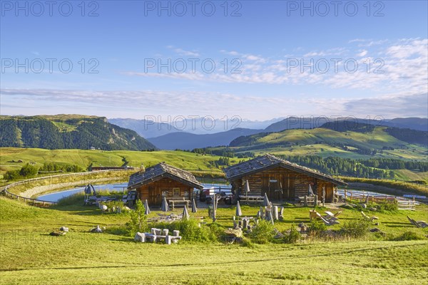 Edelweiss hut in the morning