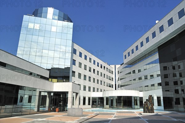 Modern office buildings in the business centre Lille Flandres