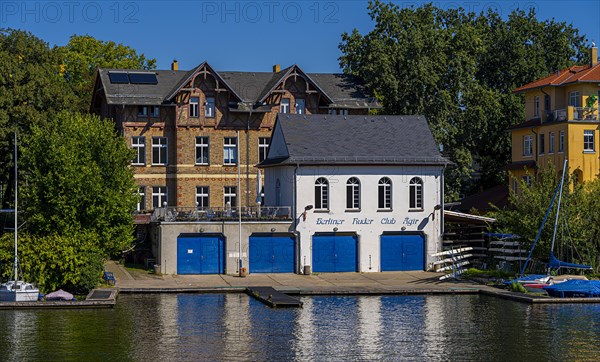 Old villas and new apartment buildings