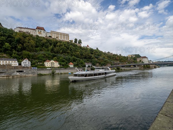 Excursion boat on the Danube