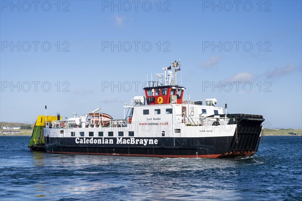 The ferry MV Loch Buie of the shipping company Caledonian MacBrayne