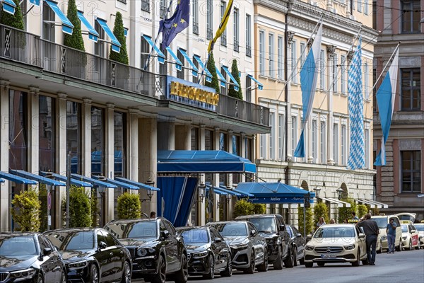 Hotel Bayerischer Hof with Palais Montgelas