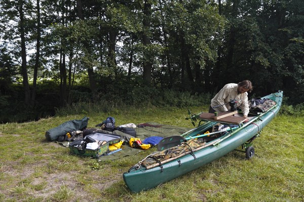 Kayak tour in Mecklenburg