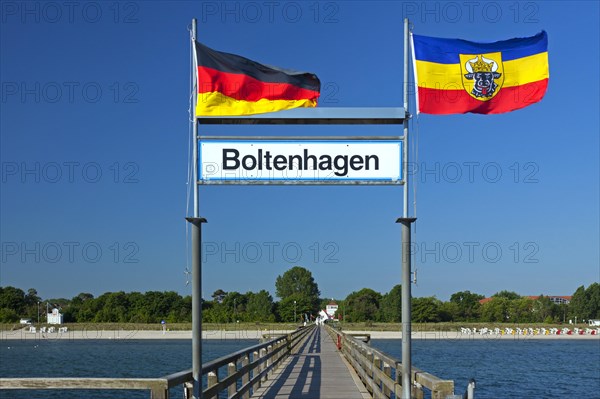 Pier of Boltenhagen