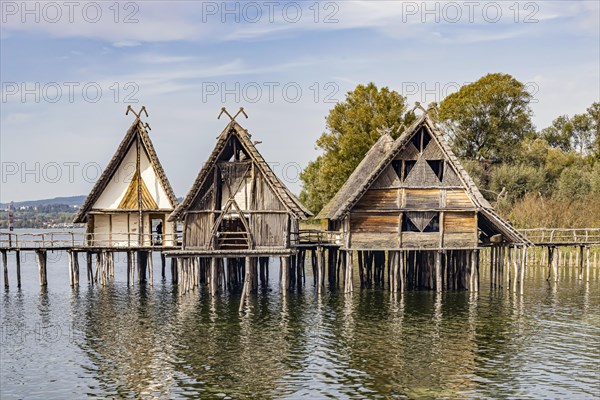 Lake Dwelling Museum Unteruhldingen on Lake Constance