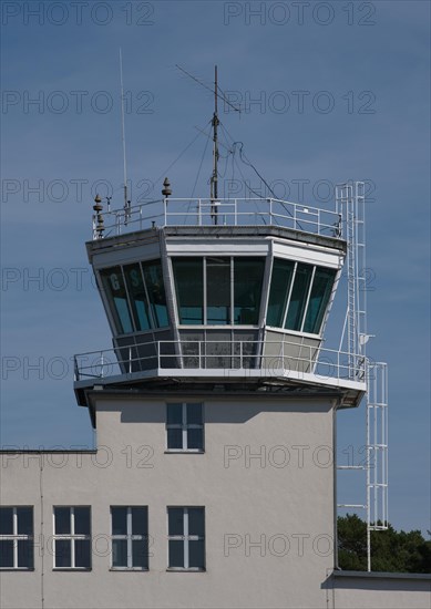 Control tower of the former Gatow airfield used by the British Royal Air Force