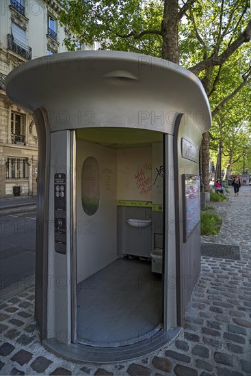 Public municipal toilet